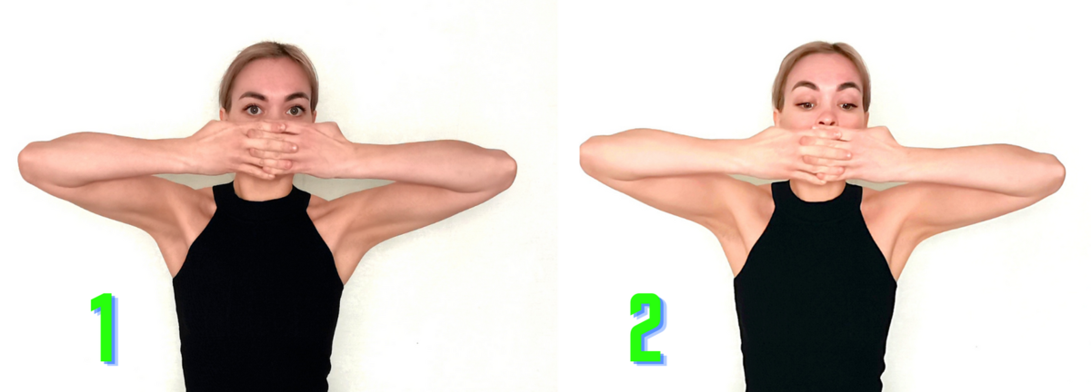 Распрямить и расслабить шею и плечи поможет 1 простое упражнение «заборчик» из рук.