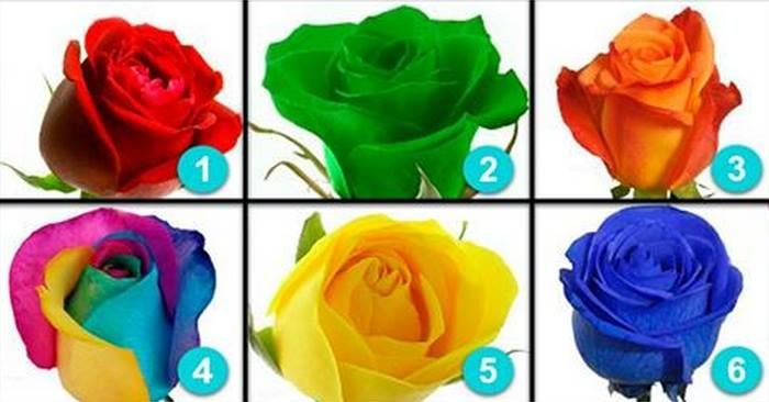 Тест: Выберите одну из шести роз