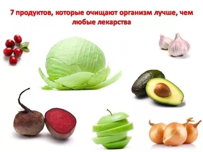 7 продуктов, которые чистят организм лучше любых лекарств