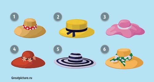 Тест. Что выбранная шляпа говорит о вашей личности