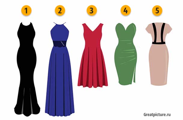 Тест. Выберите одно платье, и получите жизненный совет!