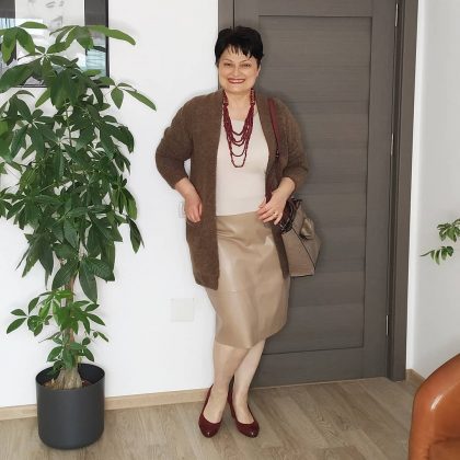 Как должна одеваться женщина за 50, если у нее лишний вес: уроки стиля от Эвелины Хромченко