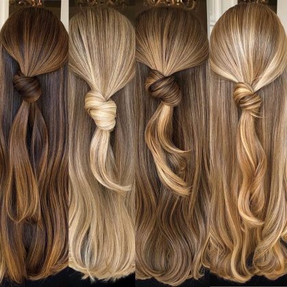 5 простых причесок, чтобы длинные волосы выглядели роскошно