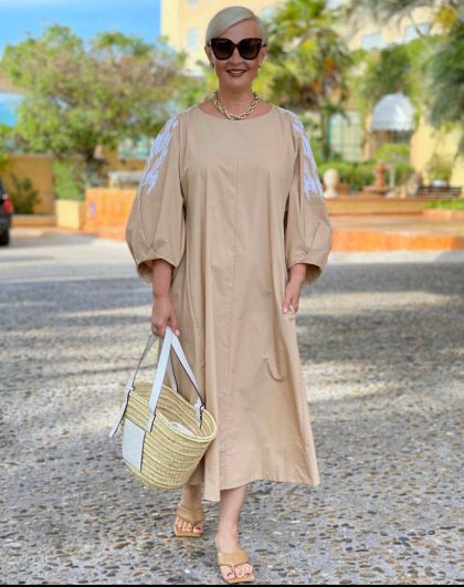 5 платьев в стиле бохо, в которых 50-летние женщины выглядят всем на зависть
