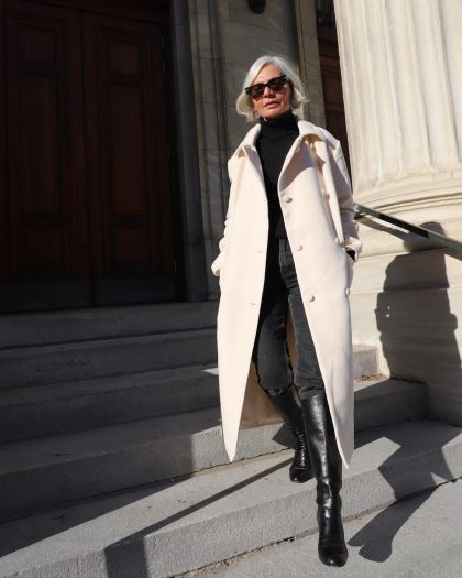 На замену пальто: 5 видов верхней одежды, которые идеальны для зрелой женщины
